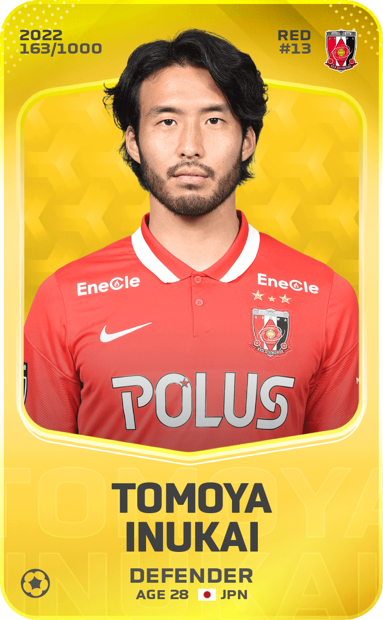Tomoya Inukai 2022-23 • Limited 163/1000