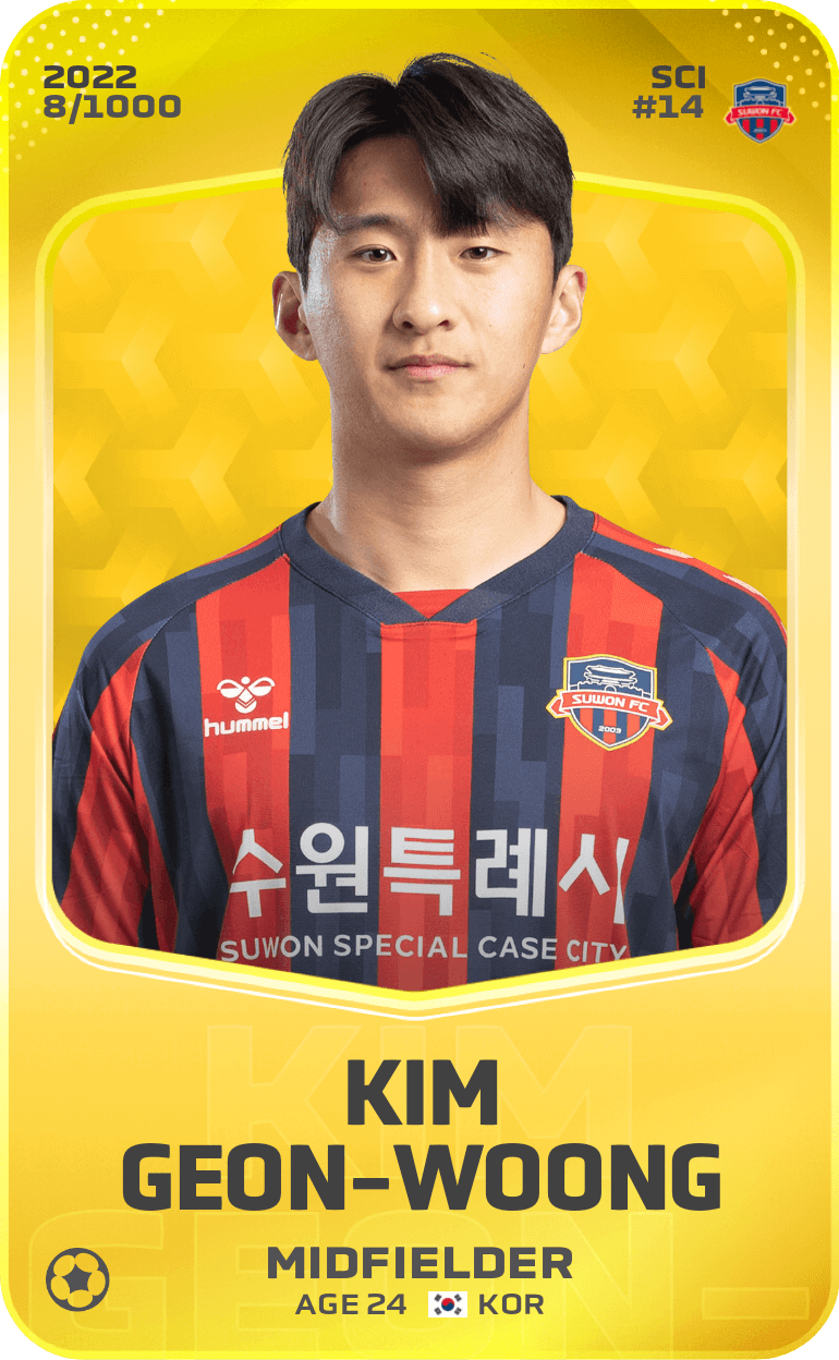 Kim Geon-Woong 2022-23 • Limited 8/1000