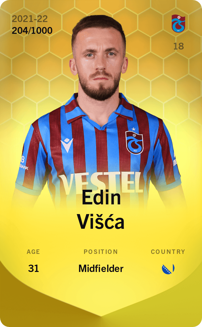 Edin Višća 2021-22 • Limited 204/1000