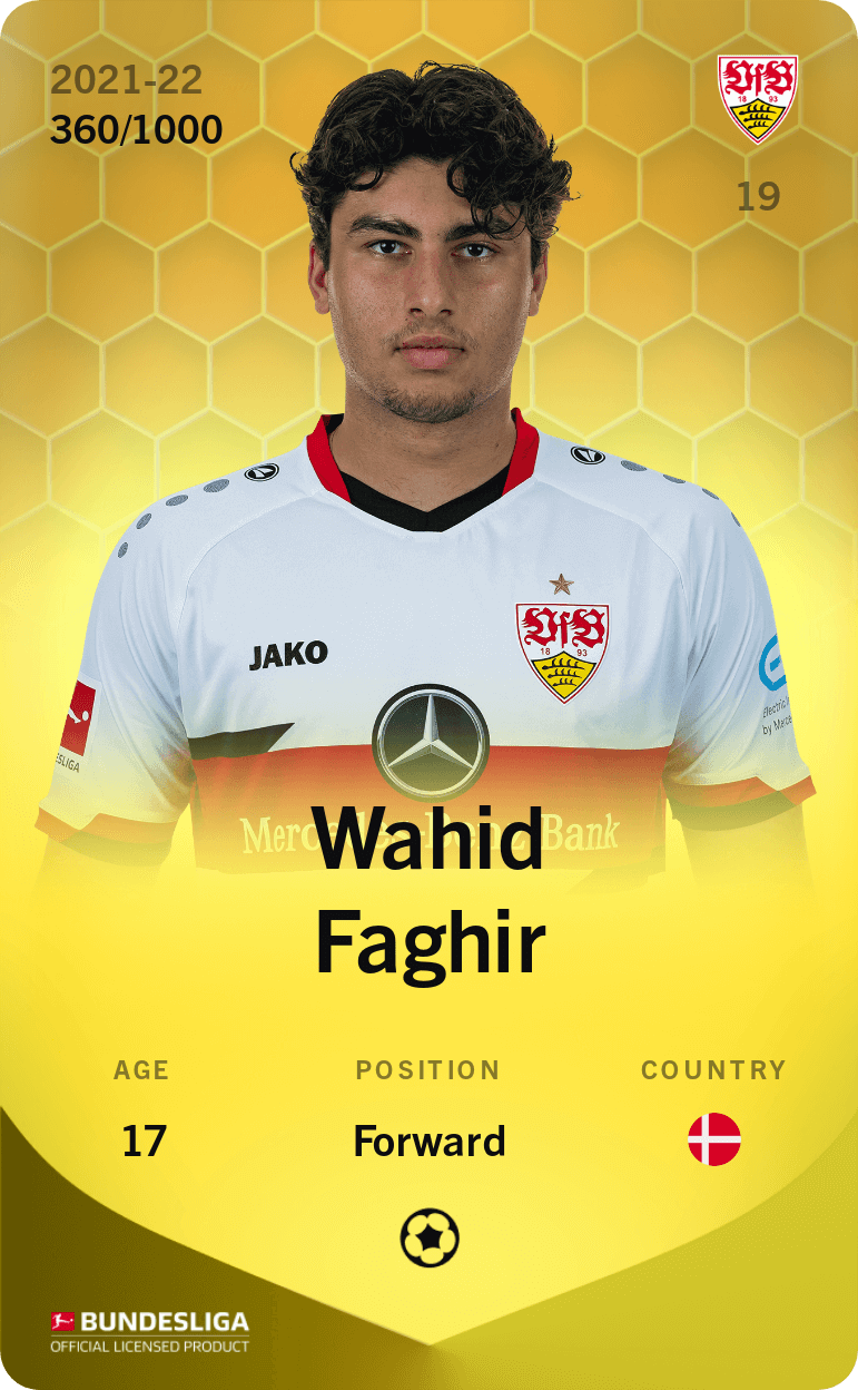 Wahid Faghir 2021-22 • Limited 360/1000