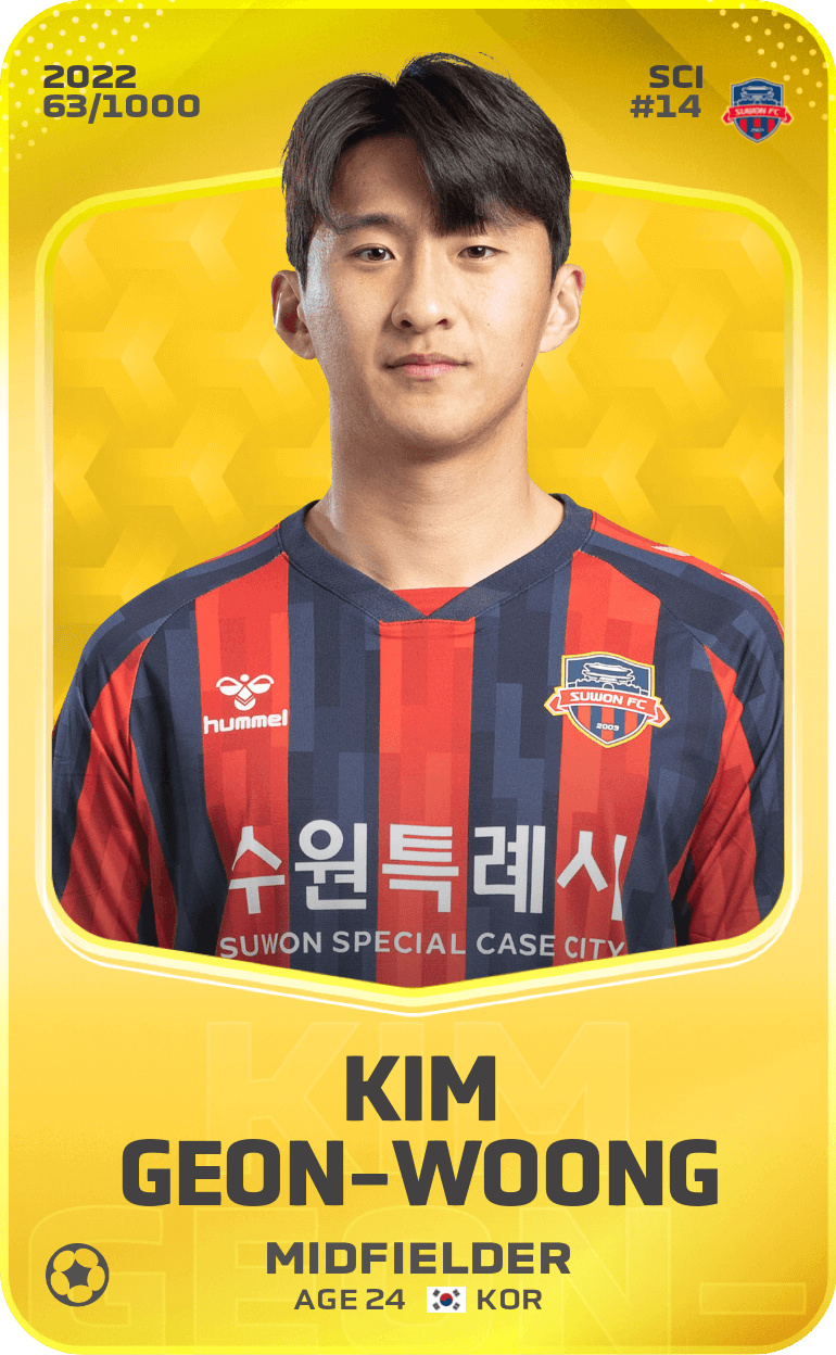 Kim Geon-Woong 2022-23 • Limited 63/1000