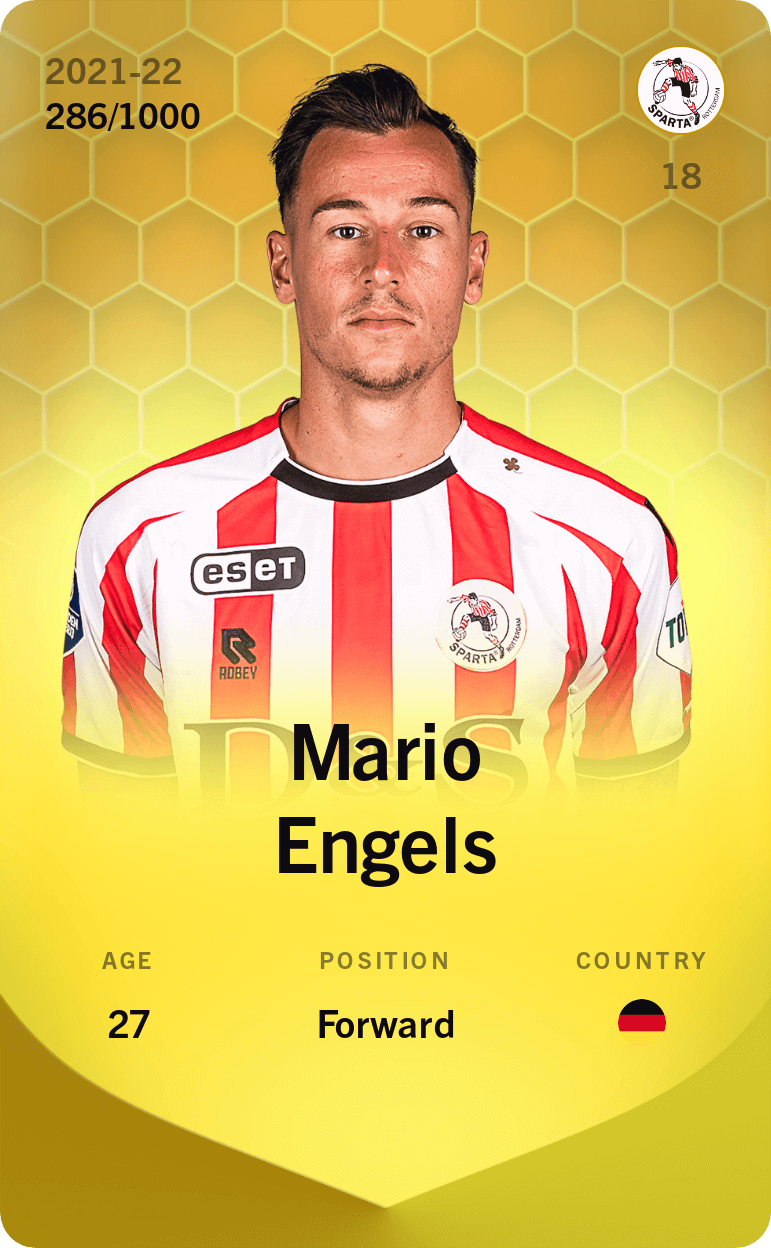 Mario Engels 2021-22 • Limited 286/1000