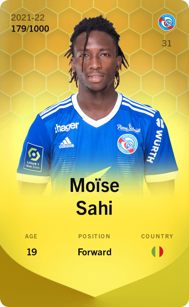 Moïse Sahi 2021-22 • Limited 179/1000
