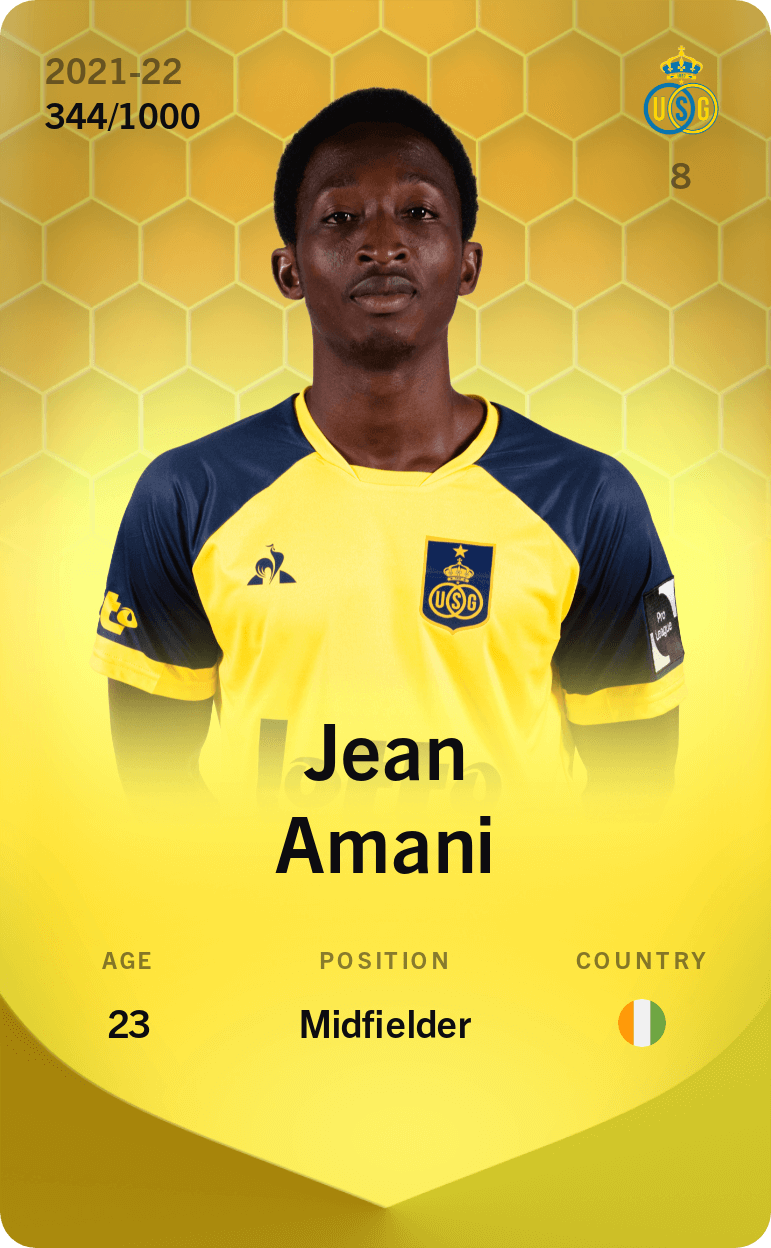 Jean Amani 2021-22 • Limited 344/1000