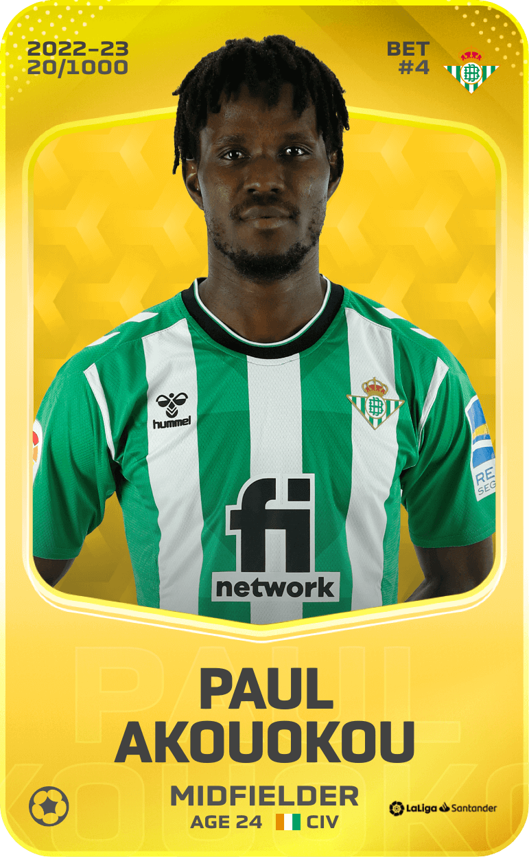 Paul Akouokou 2022-23 • Limited 20/1000