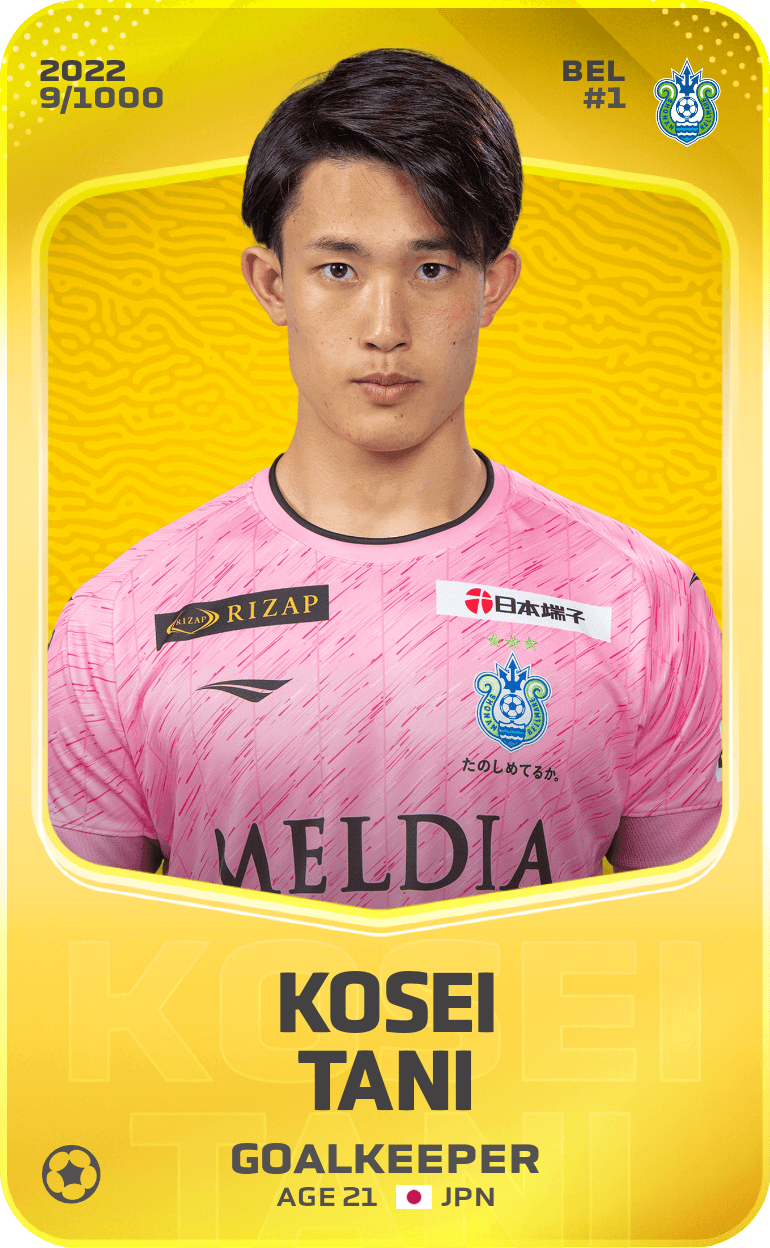 Kosei Tani 2022-23 • Limited 9/1000