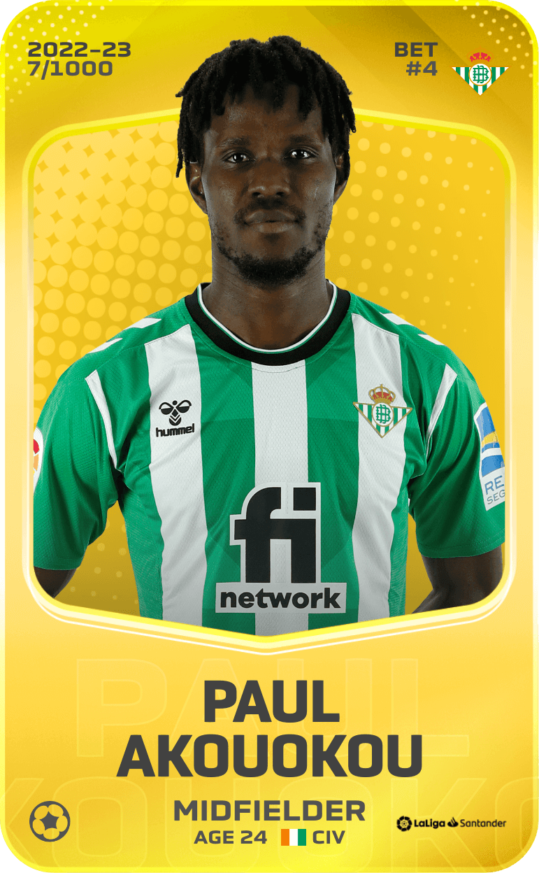 Paul Akouokou 2022-23 • Limited 7/1000