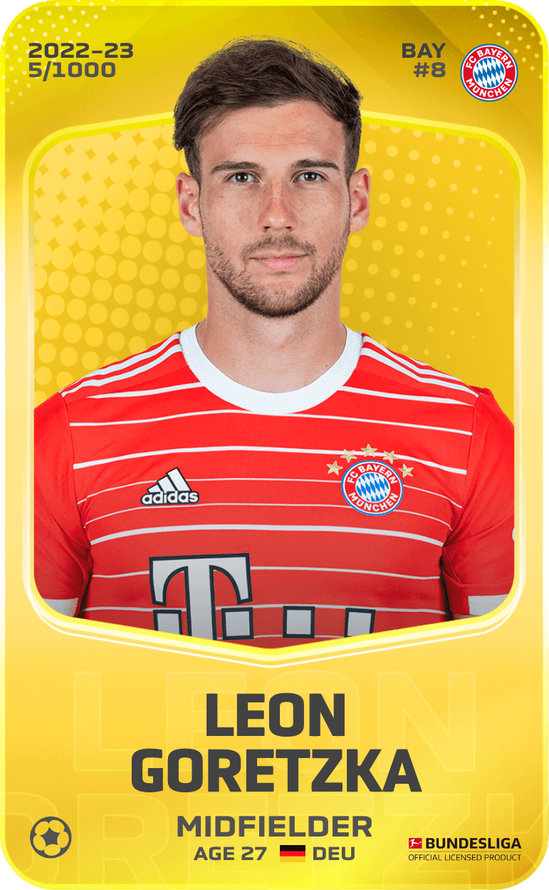 Leon Goretzka 2022-23 • Limited 5/1000
