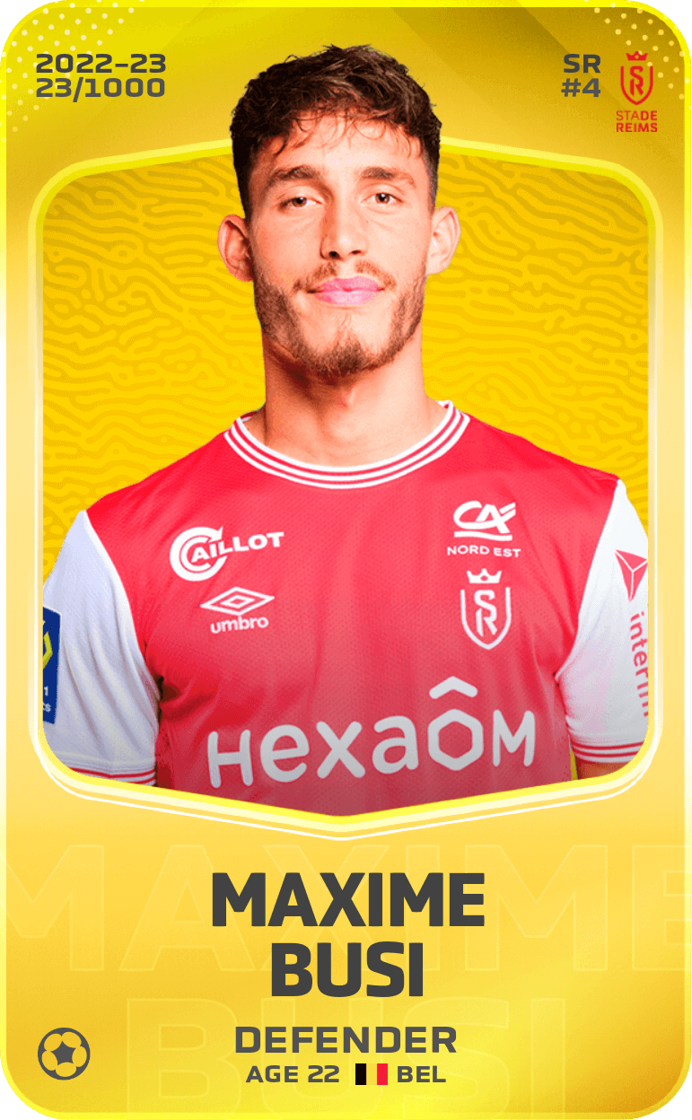 Maxime Busi 2022-23 • Limited 23/1000