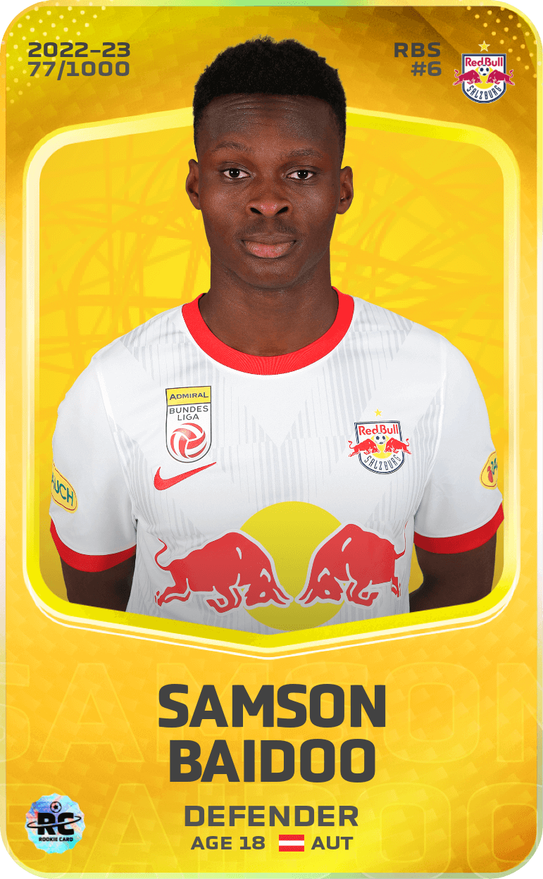 Samson Baidoo 2022-23 • Limited 77/1000