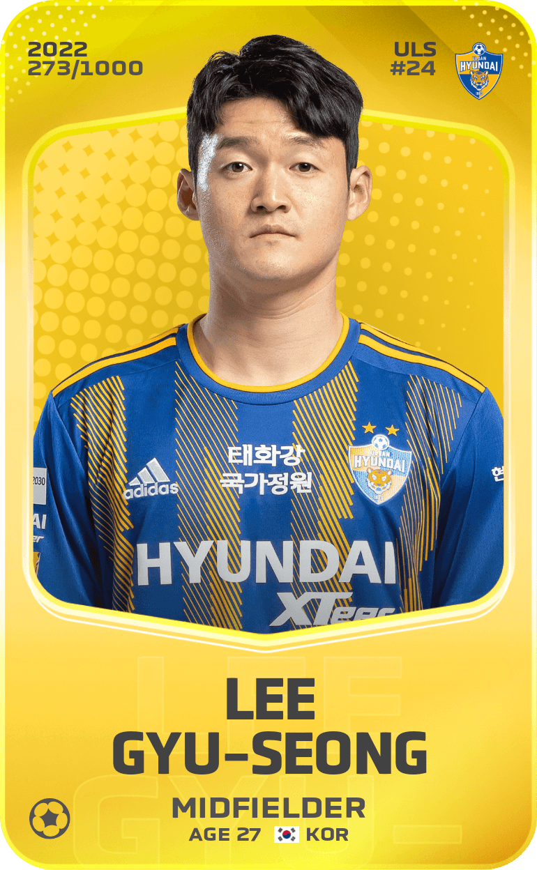 Lee Gyu-Seong 2022-23 • Limited 273/1000