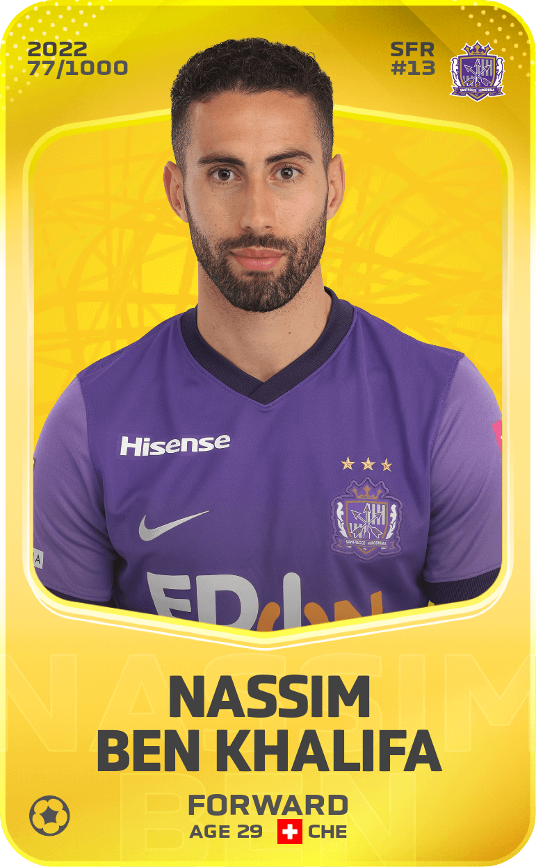 Nassim Ben Khalifa 2022-23 • Limited 77/1000