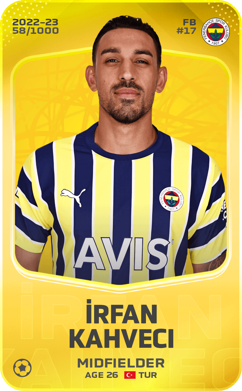 İrfan Kahveci 2022-23 • Limited 58/1000