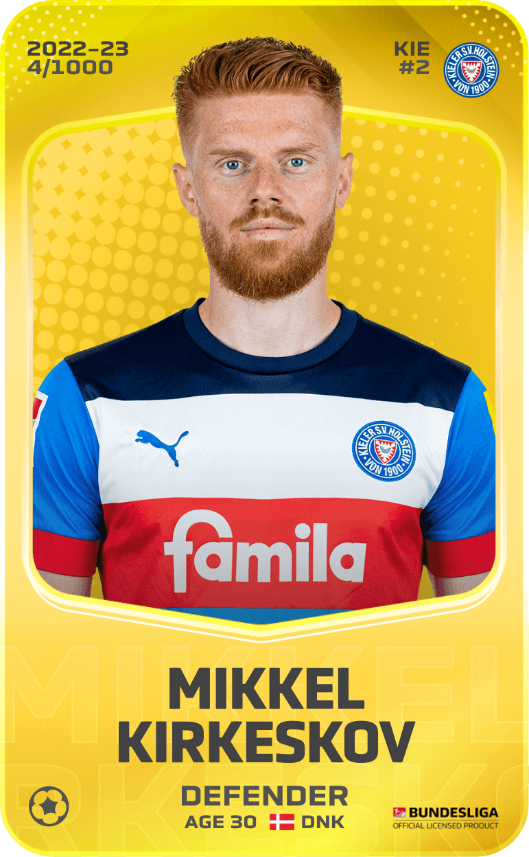 Mikkel Kirkeskov 2022-23 • Limited 4/1000