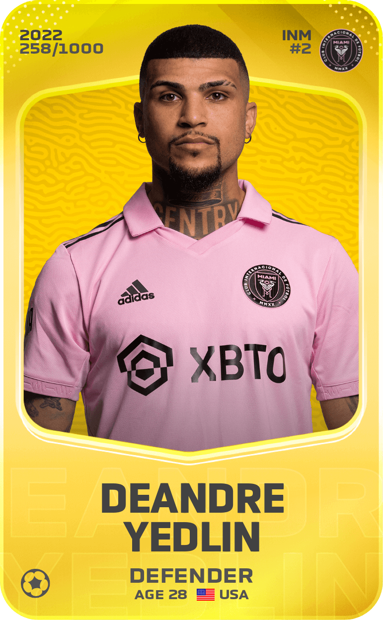 DeAndre Yedlin 2022-23 • Limited 258/1000