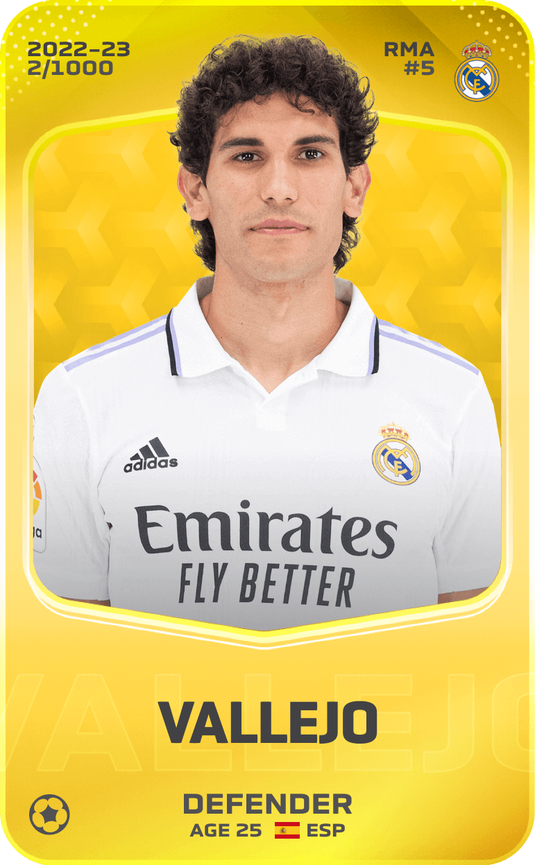 Vallejo 2022-23 • Limited 2/1000