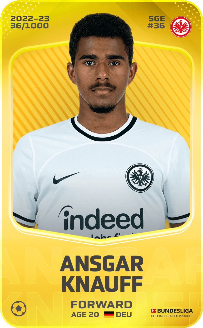 Ansgar Knauff 2022-23 • Limited 36/1000