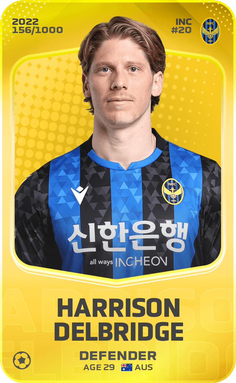 Harrison Delbridge 2022-23 • Limited 156/1000