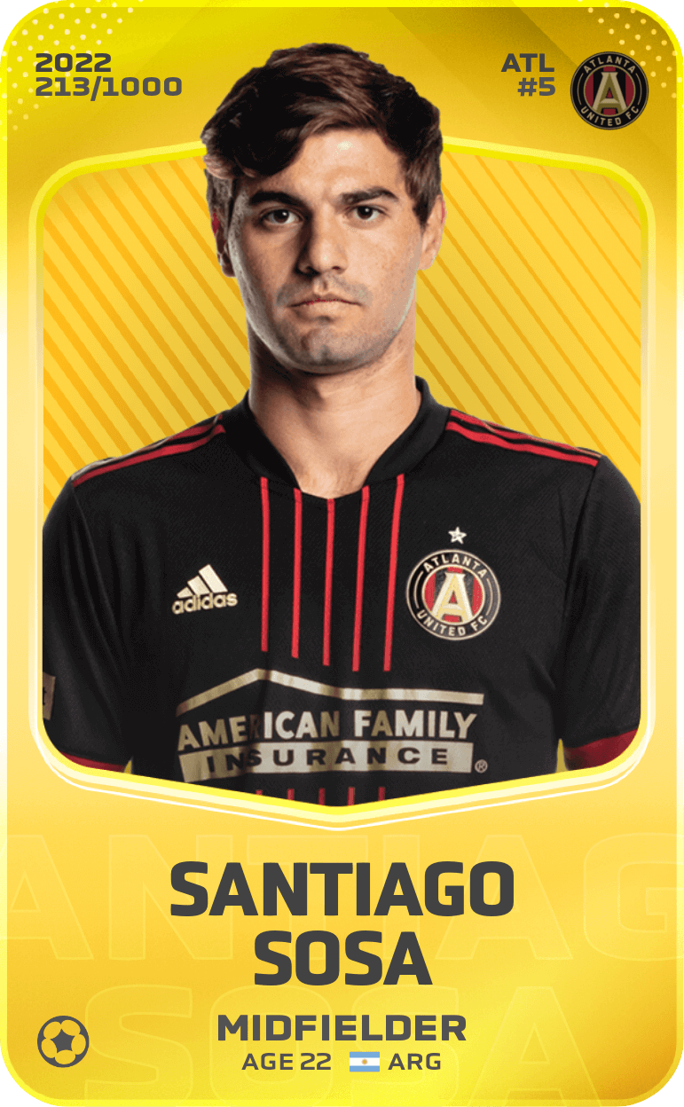 Santiago Sosa 2022-23 • Limited 213/1000
