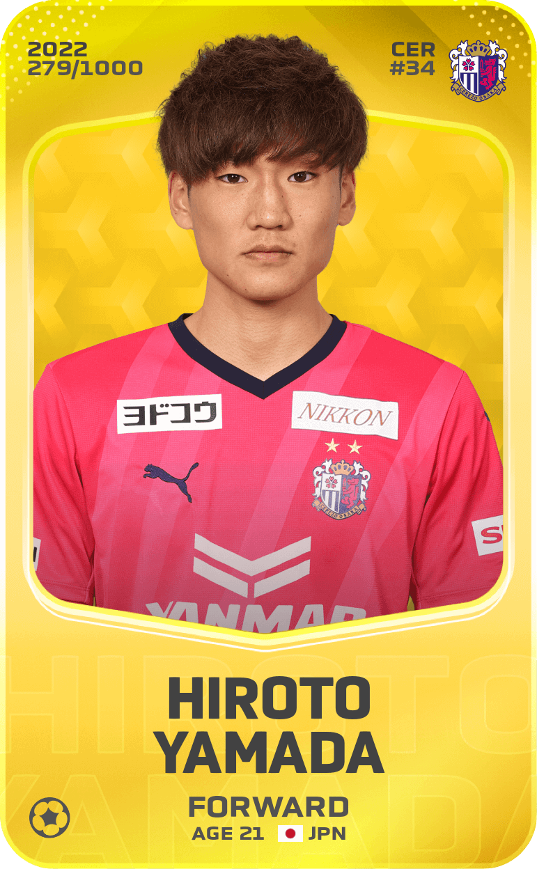Hiroto Yamada 2022-23 • Limited 279/1000