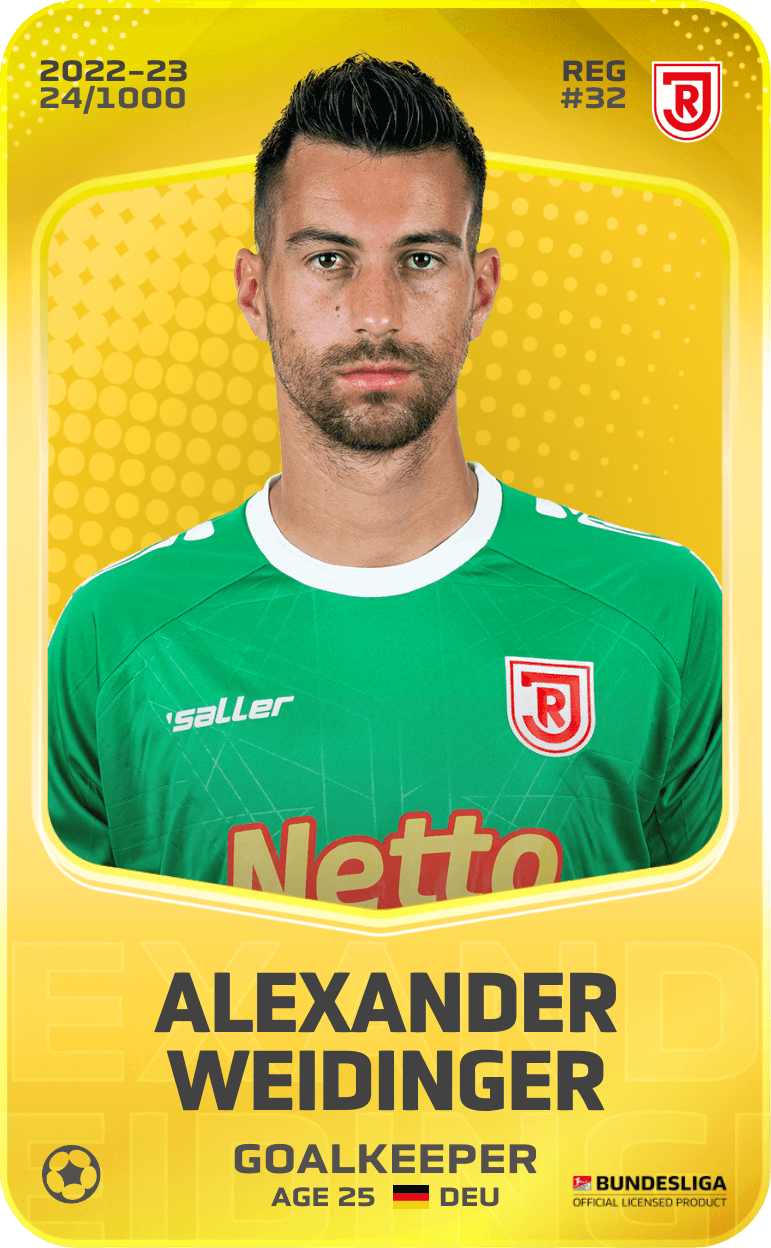 Alexander Weidinger 2022-23 • Limited 24/1000