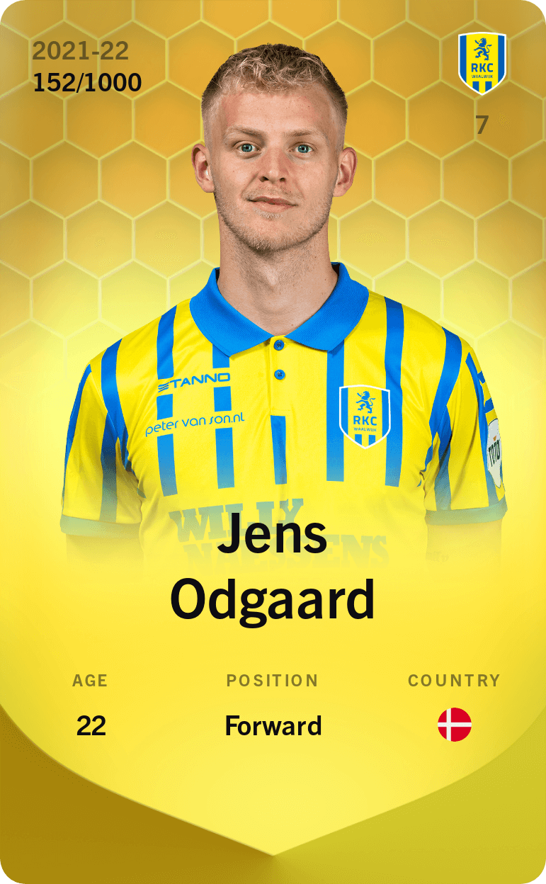 Jens Odgaard 2021-22 • Limited 152/1000