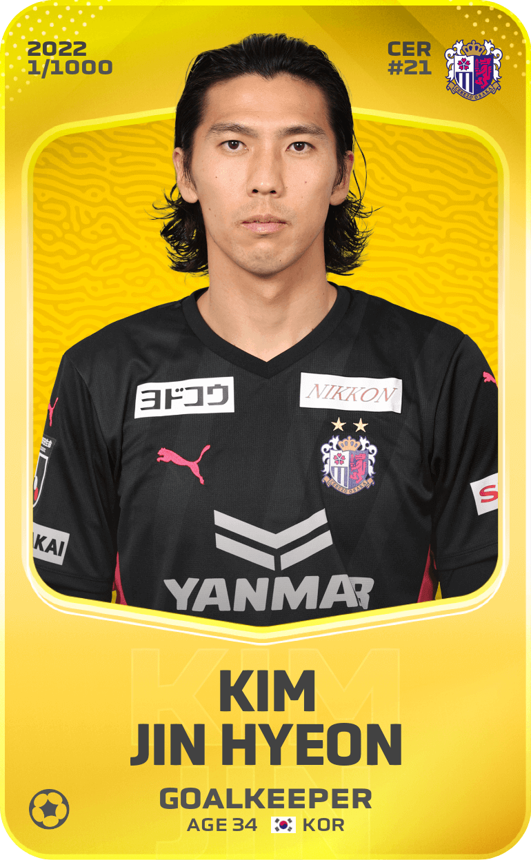 Kim Jin Hyeon 2022-23 • Limited 1/1000