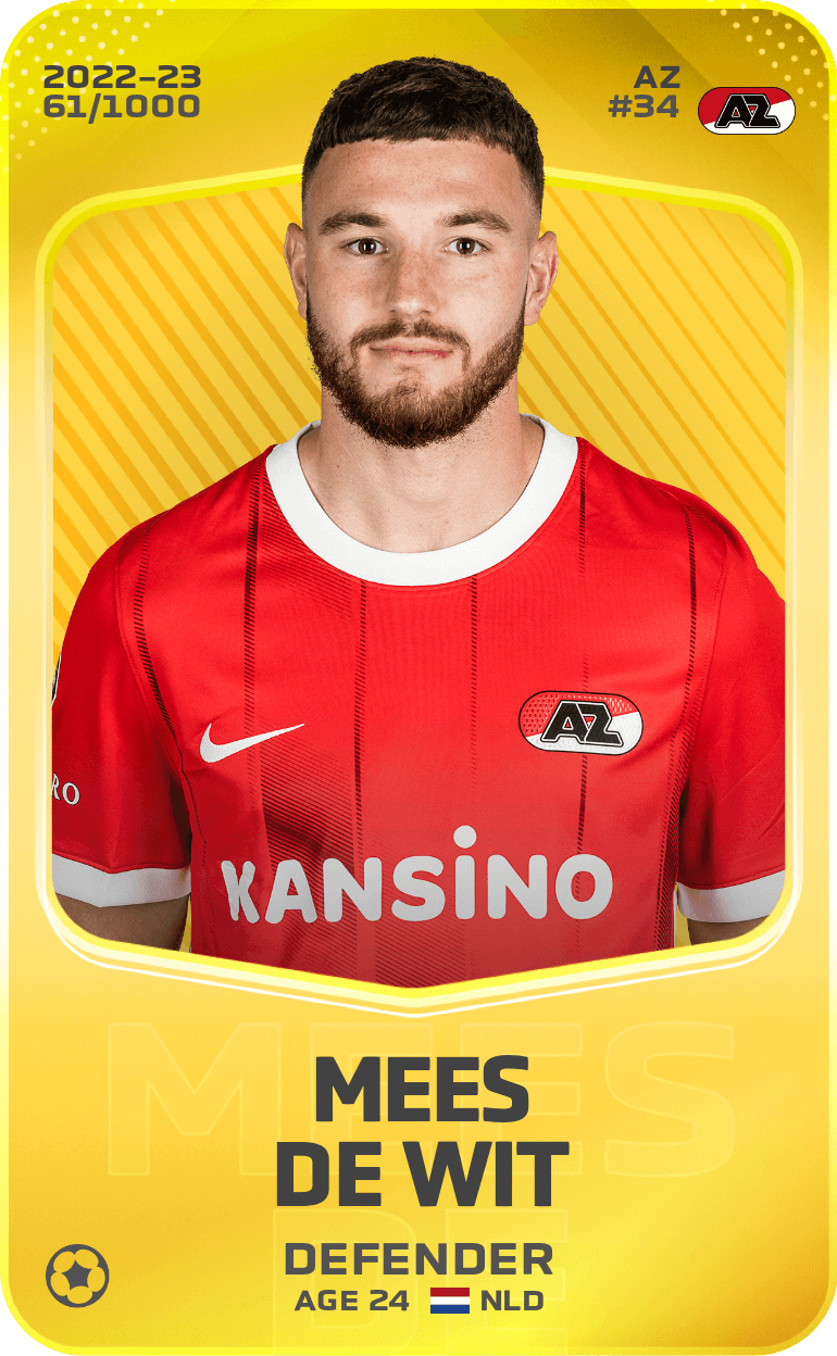 Mees De Wit 2022-23 • Limited 61/1000