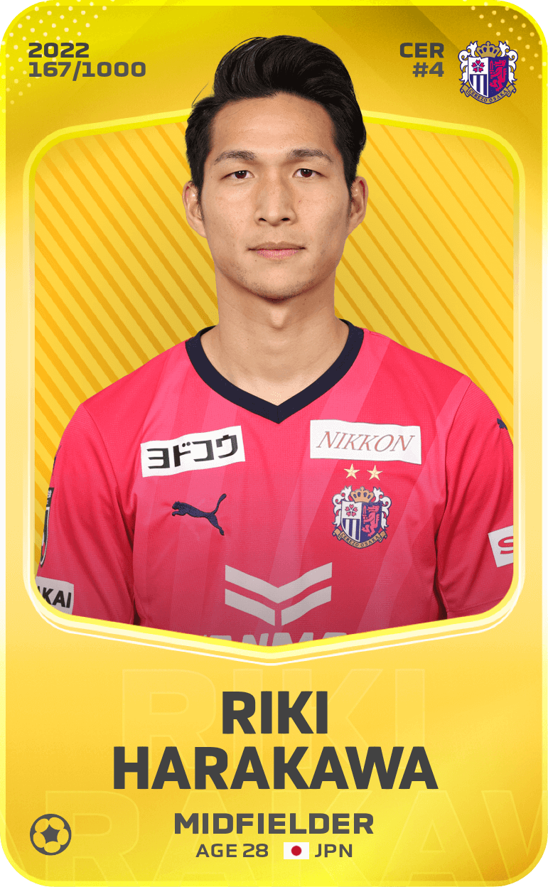 Riki Harakawa 2022-23 • Limited 167/1000