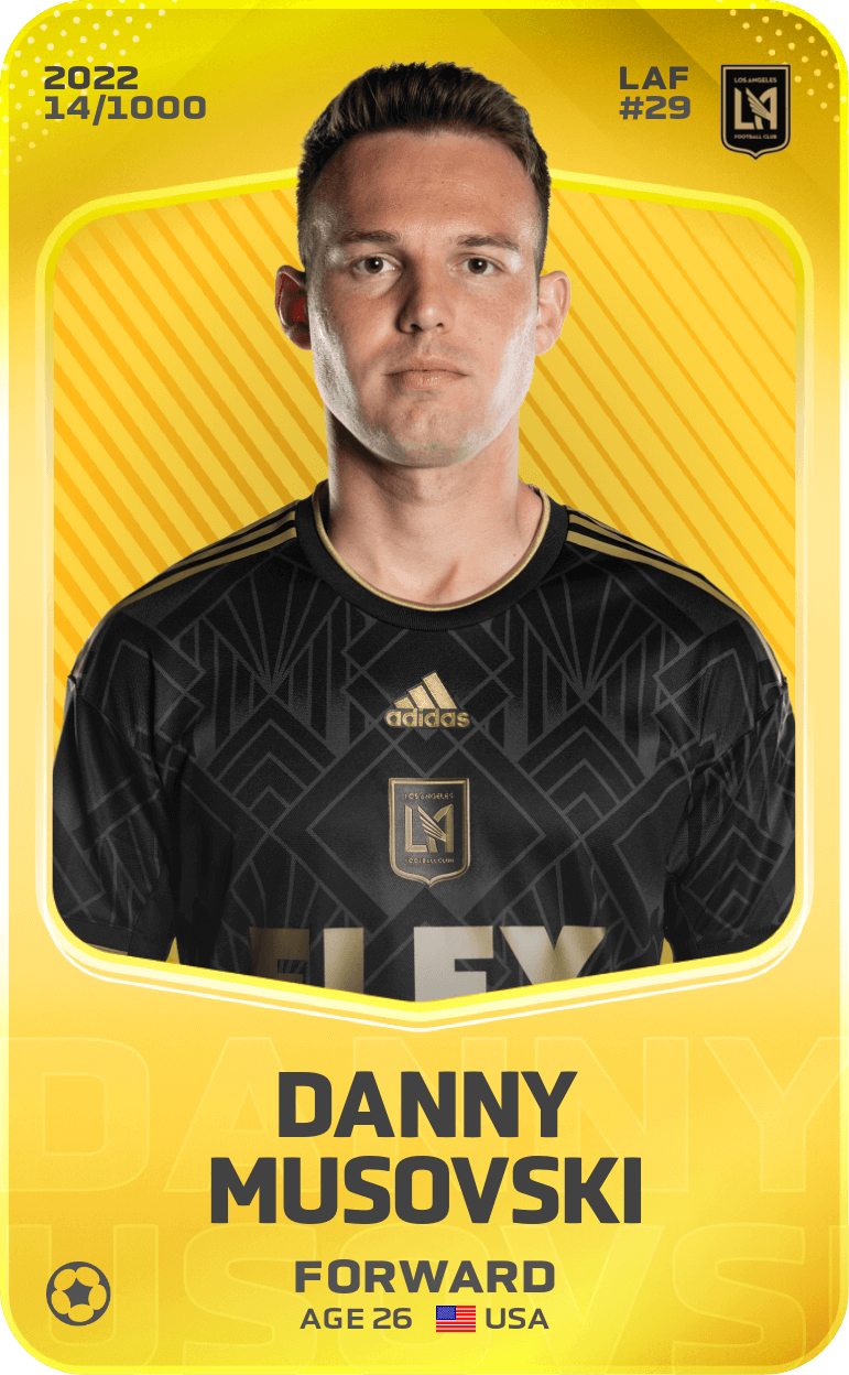 Danny Musovski 2022-23 • Limited 14/1000