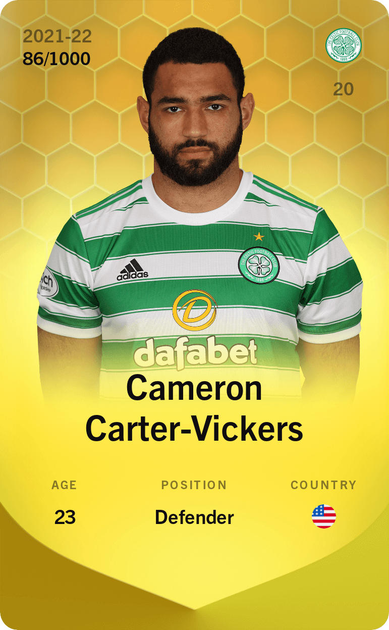 Cameron Carter-Vickers 2021-22 • Limited 86/1000