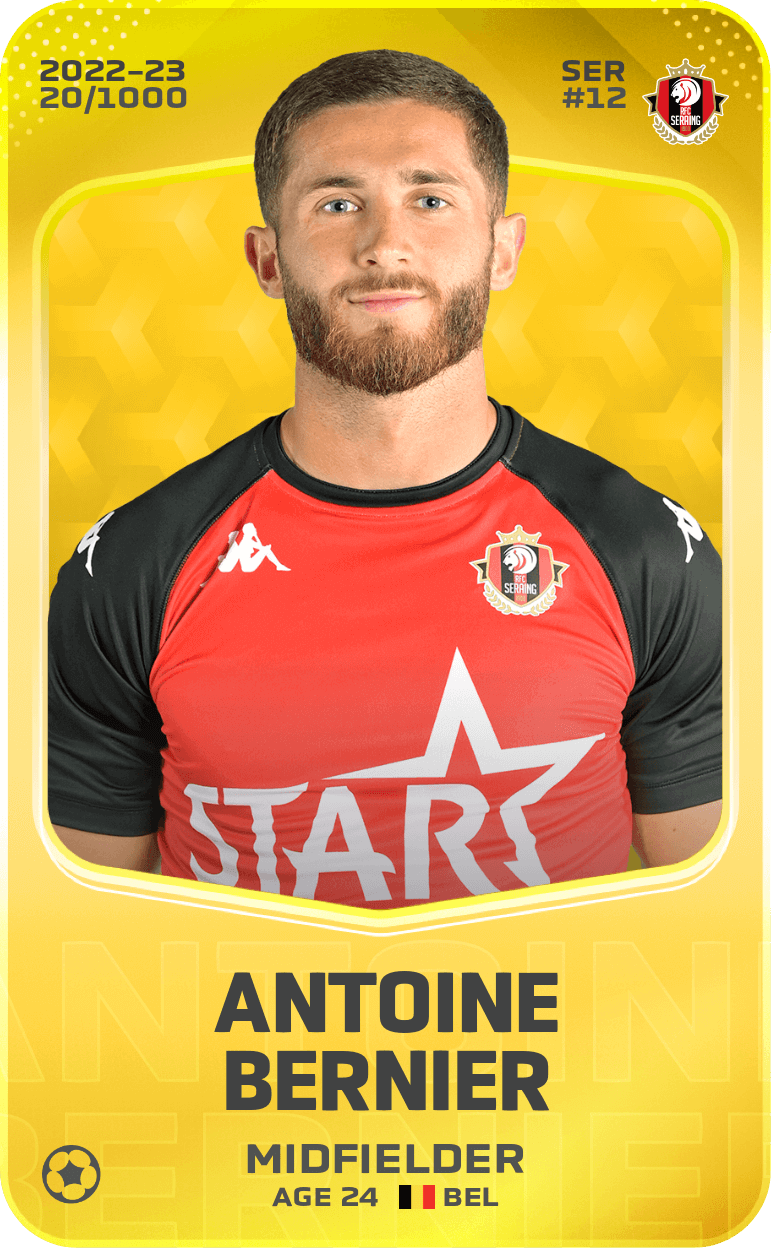 Antoine Bernier 2022-23 • Limited 20/1000