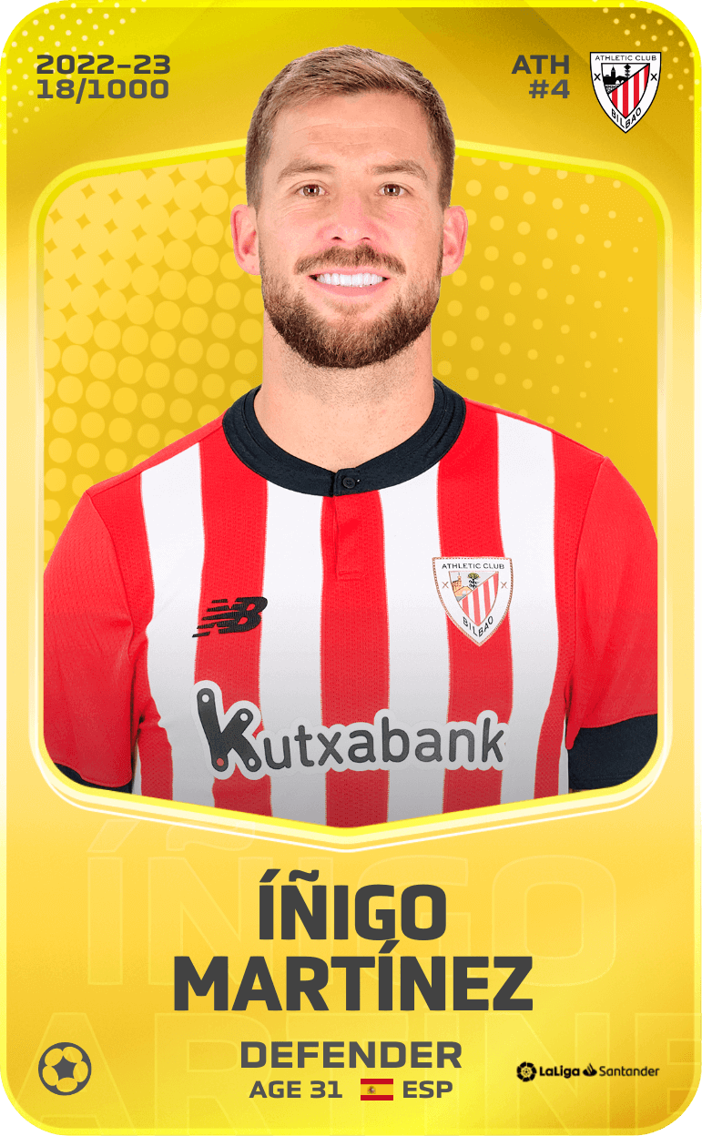 Íñigo Martínez 2022-23 • Limited 18/1000