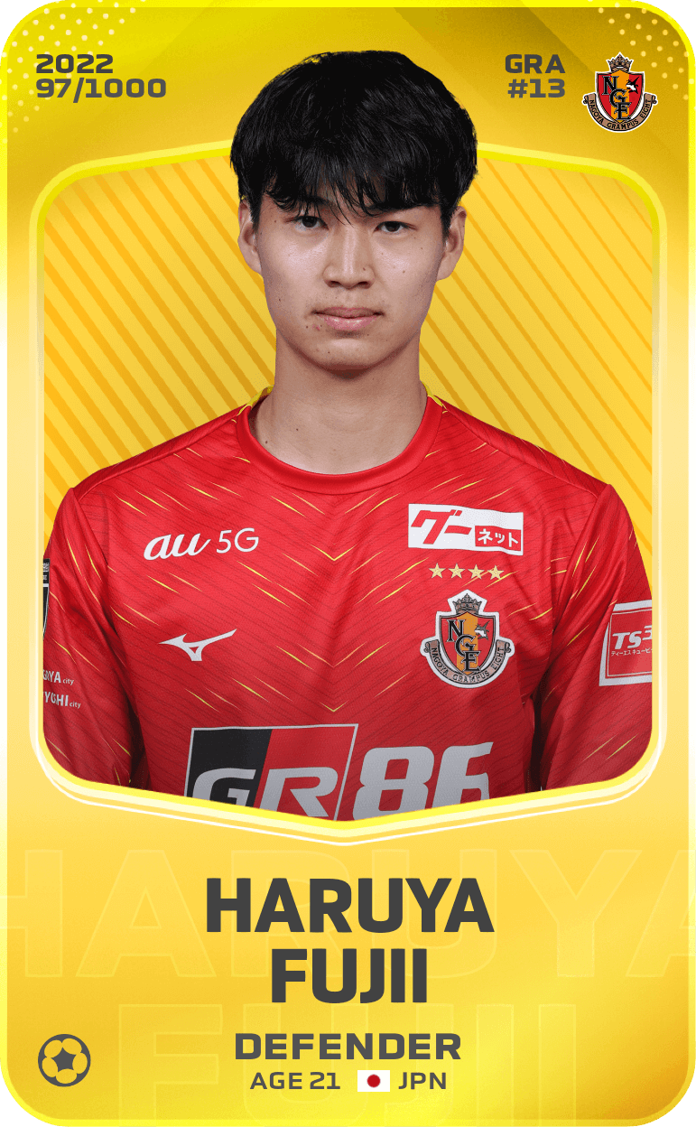 Haruya Fujii 2022-23 • Limited 97/1000