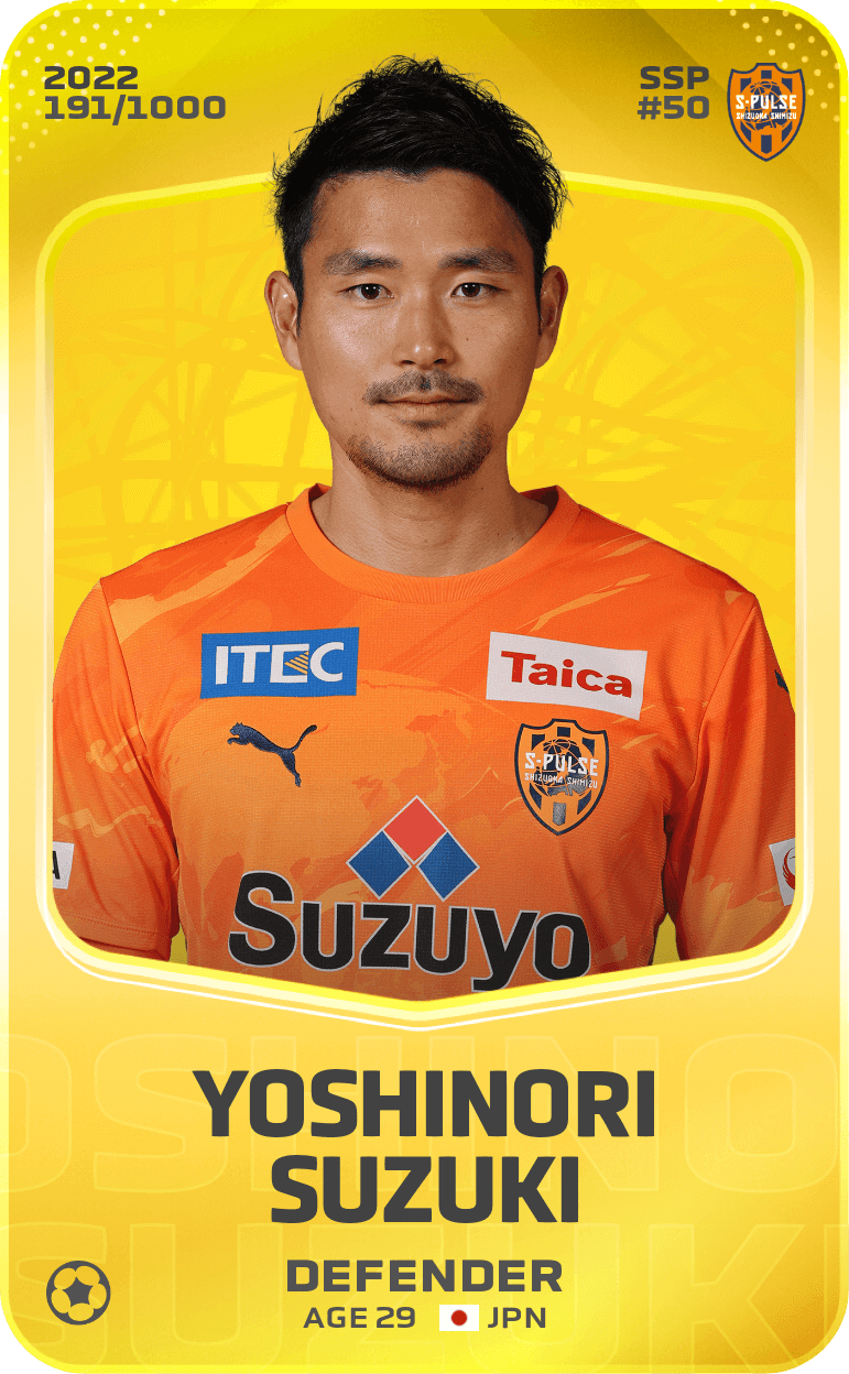 Yoshinori Suzuki 2022-23 • Limited 191/1000