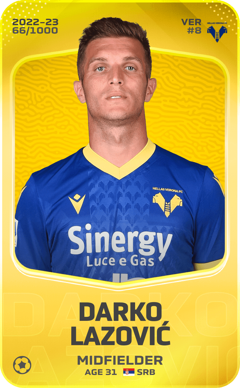Darko Lazović 2022-23 • Limited 66/1000
