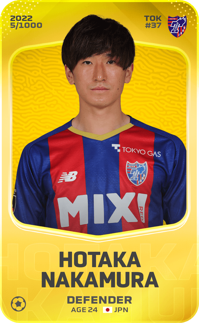 Hotaka Nakamura 2022-23 • Limited 5/1000