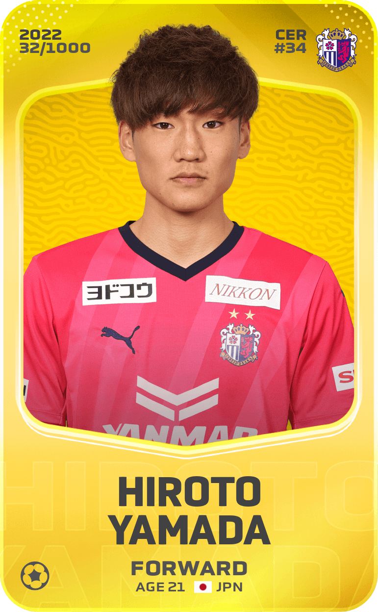 Hiroto Yamada 2022-23 • Limited 32/1000