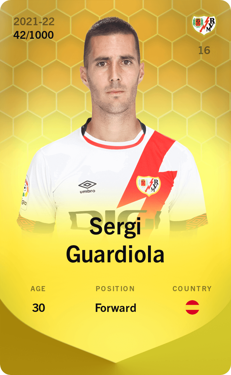 Sergi Guardiola 2021-22 • Limited 42/1000