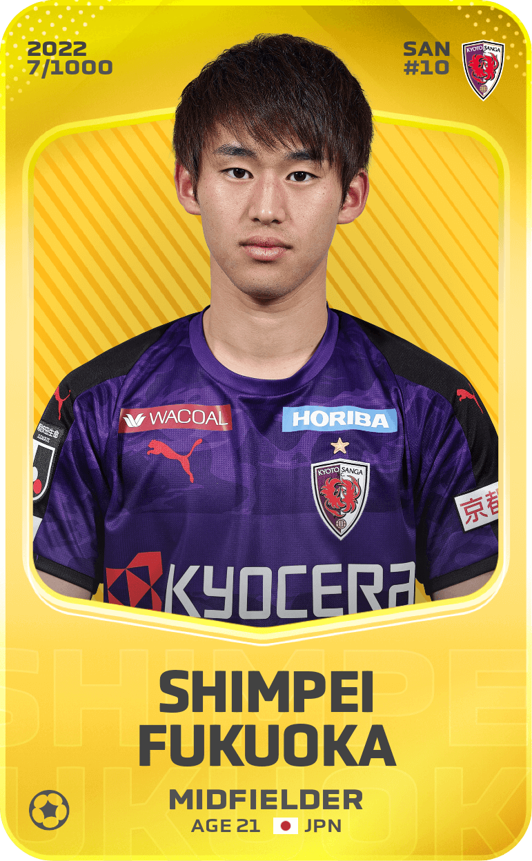 Shimpei Fukuoka 2022-23 • Limited 7/1000