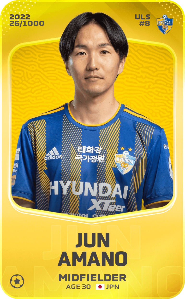 Jun Amano 2022-23 • Limited 26/1000