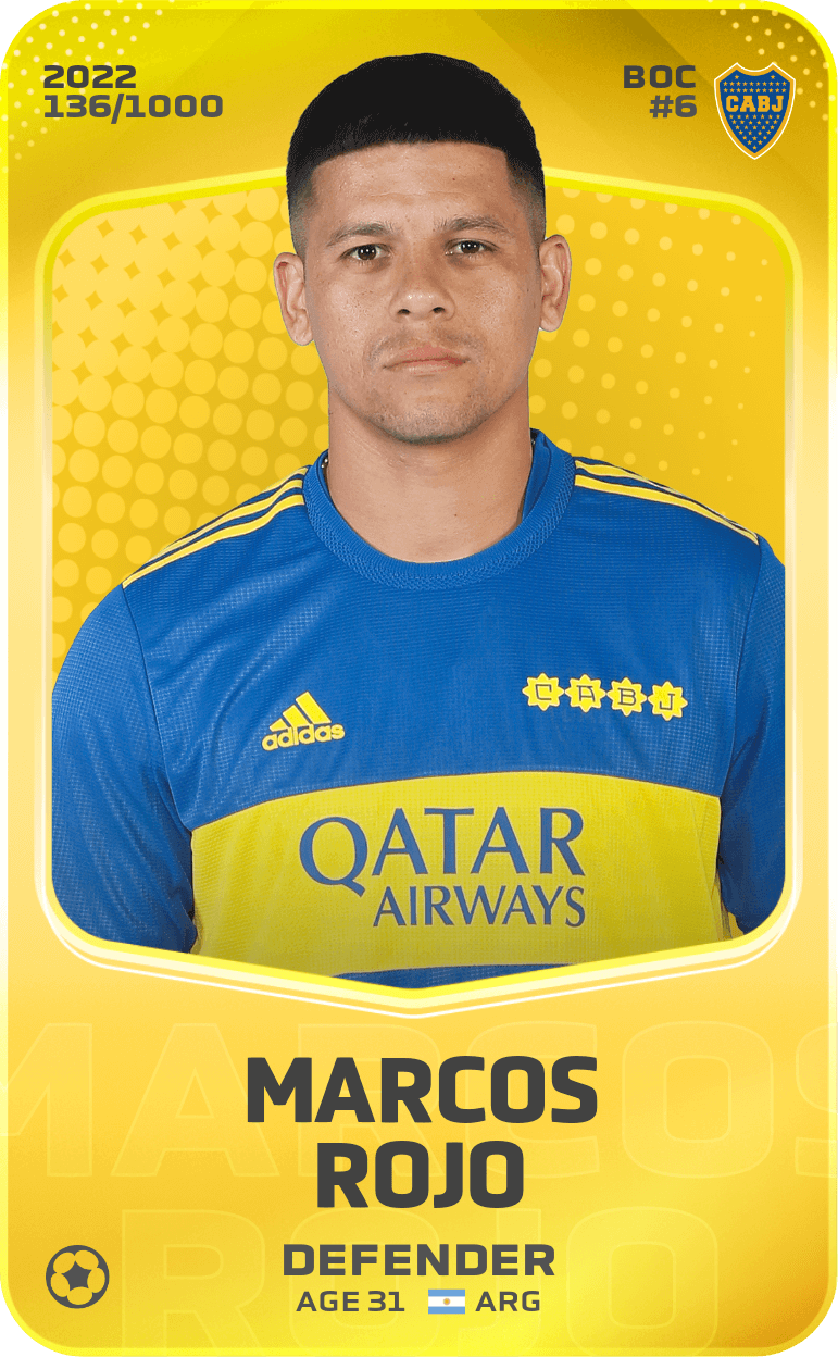 Marcos Rojo 2022-23 • Limited 136/1000