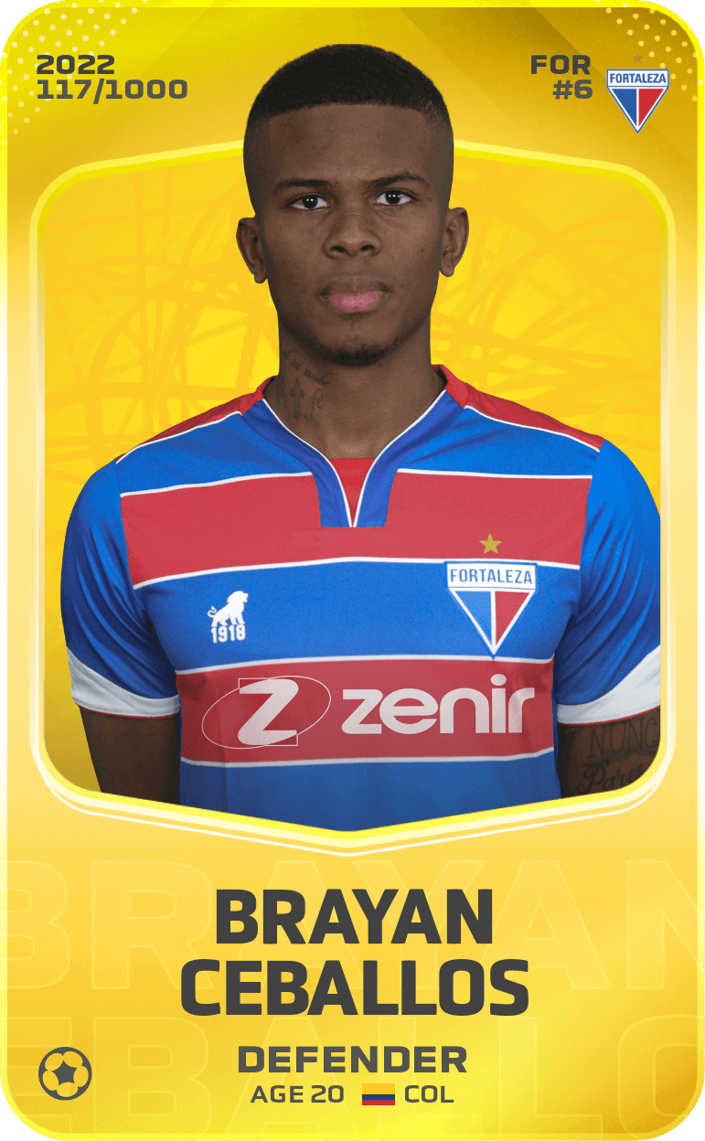 Brayan Ceballos 2022-23 • Limited 117/1000