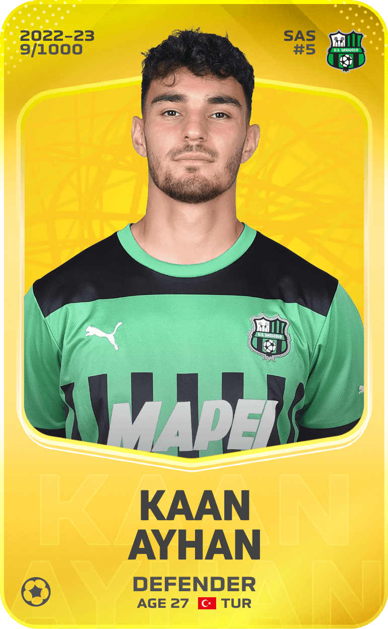 Kaan Ayhan 2022-23 • Limited 9/1000