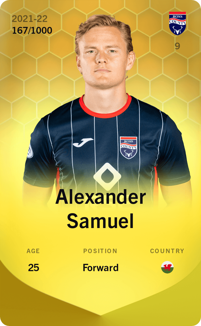 Alexander Samuel 2021-22 • Limited 167/1000