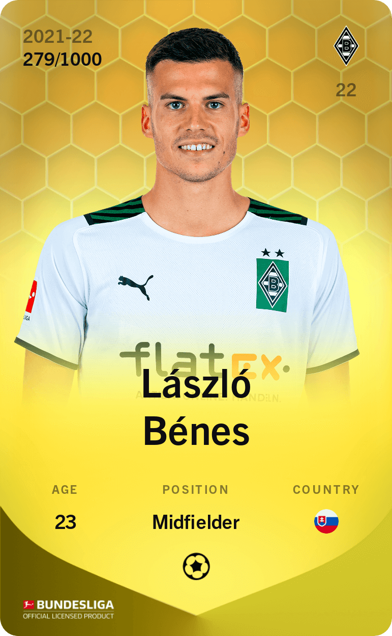 László Bénes 2021-22 • Limited 279/1000