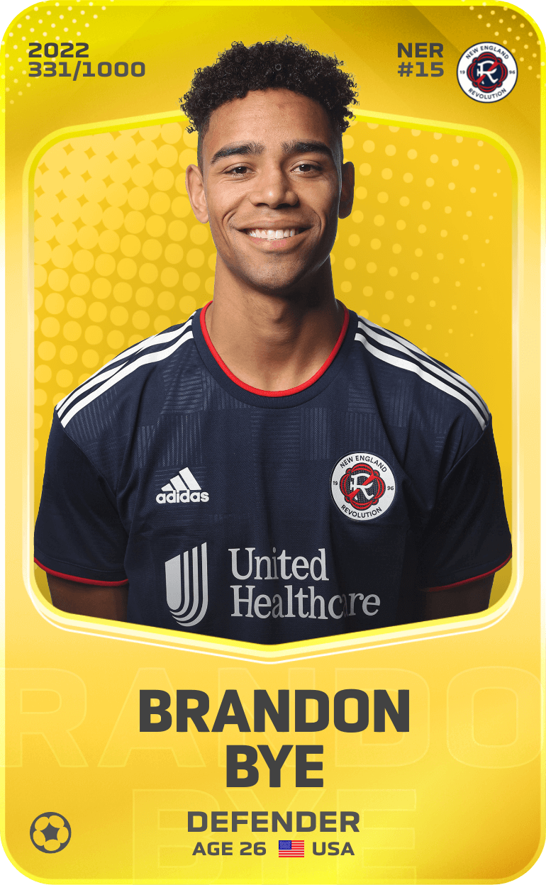 Brandon Bye 2022-23 • Limited 331/1000