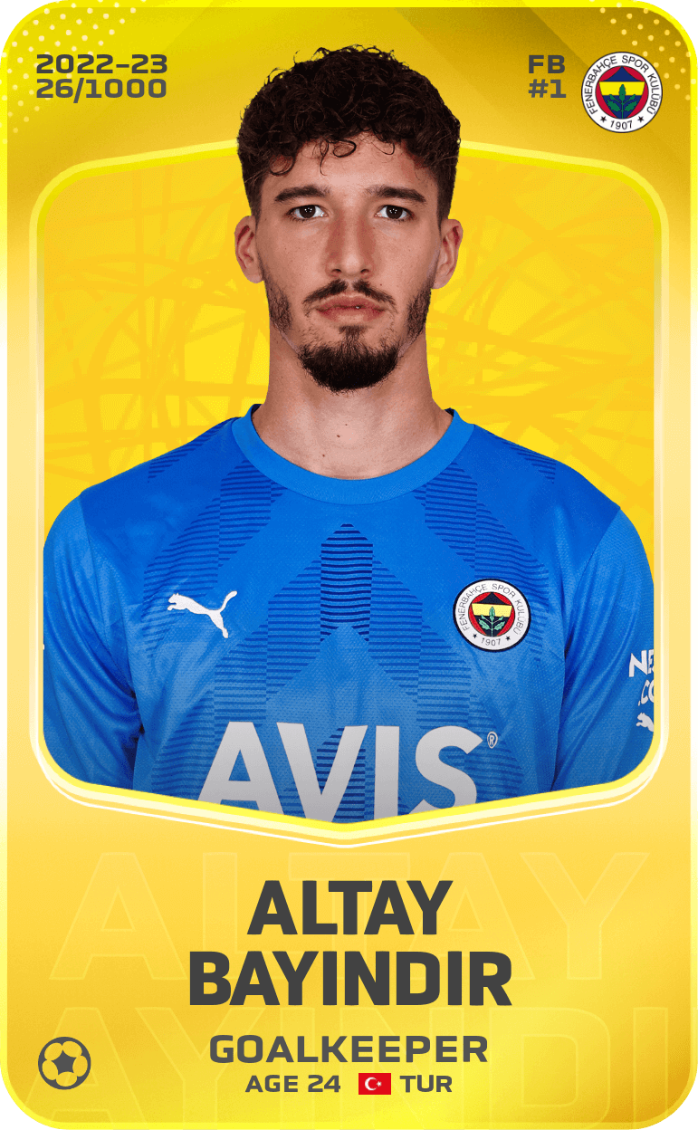 Altay Bayındır 2022-23 • Limited 26/1000