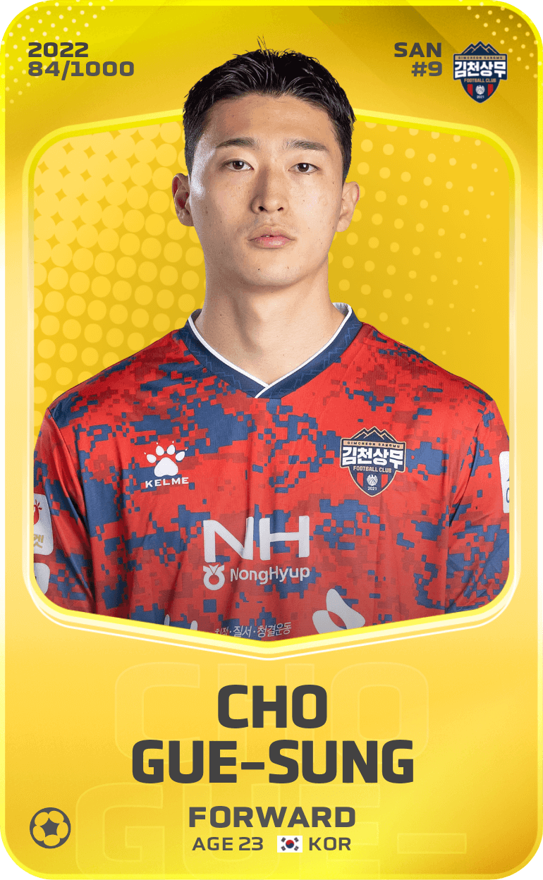 Cho Gue-Sung 2022-23 • Limited 84/1000