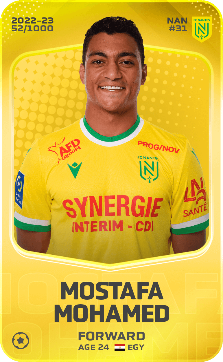 Mostafa Mohamed 2022-23 • Limited 52/1000